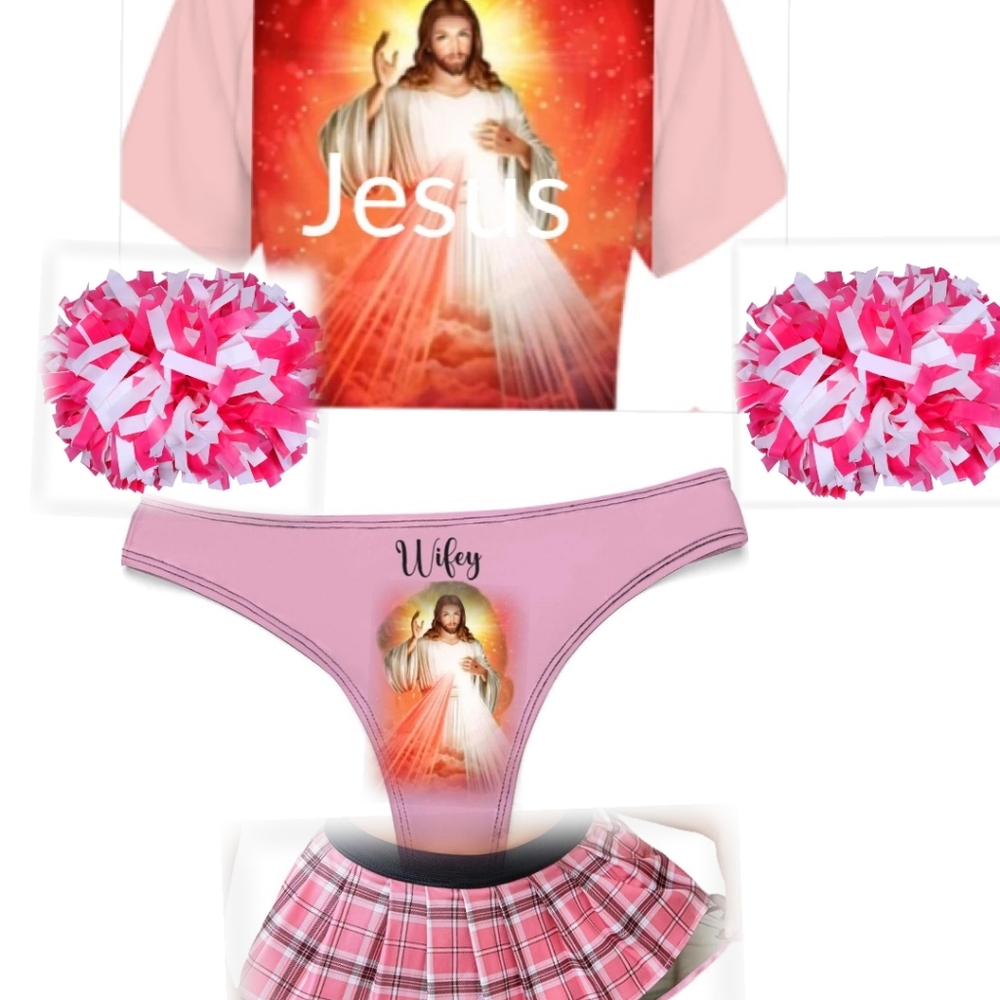 Jesus school girl outfit
